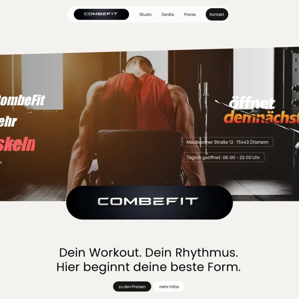 combefit.de CombeFit Fitnesstudio in Mühlacker